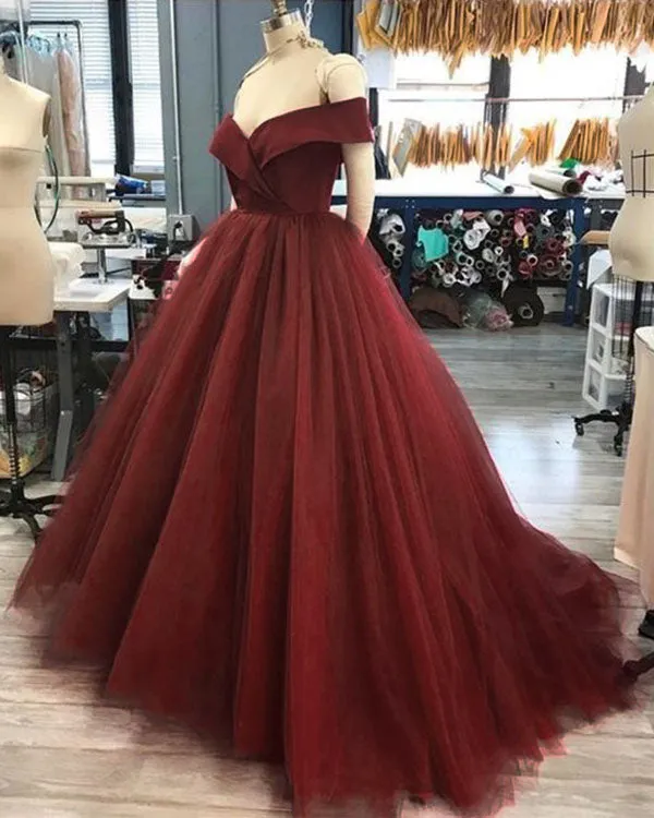 2018 Purple Quinceanera Dresses with Cap Sleeve Simple Satin Tulle Ball Gowns Sweet 16 Dresses
