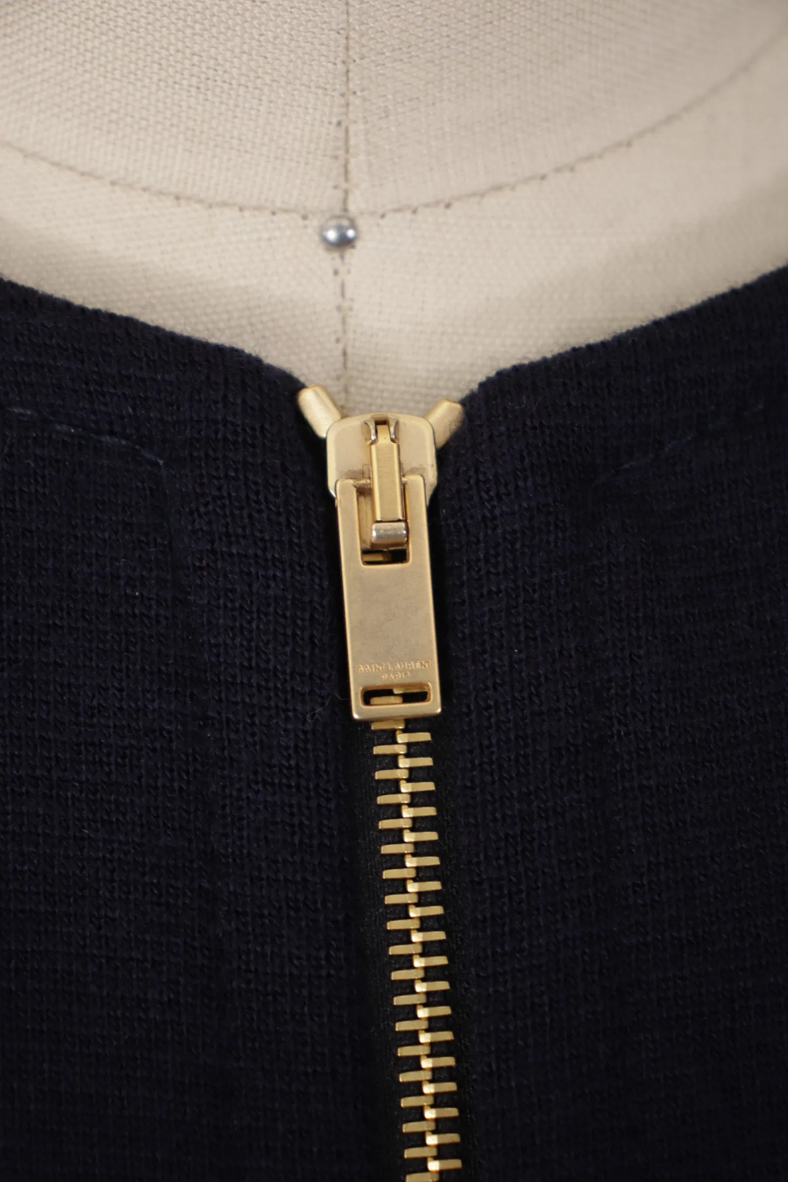 2021 Saint Laurent Wool Zip Jacket