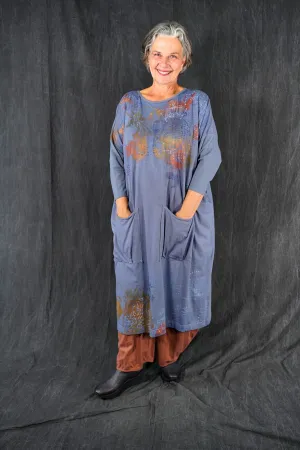 2303 Mariposa Dress Cotton Bamboo Rain-P