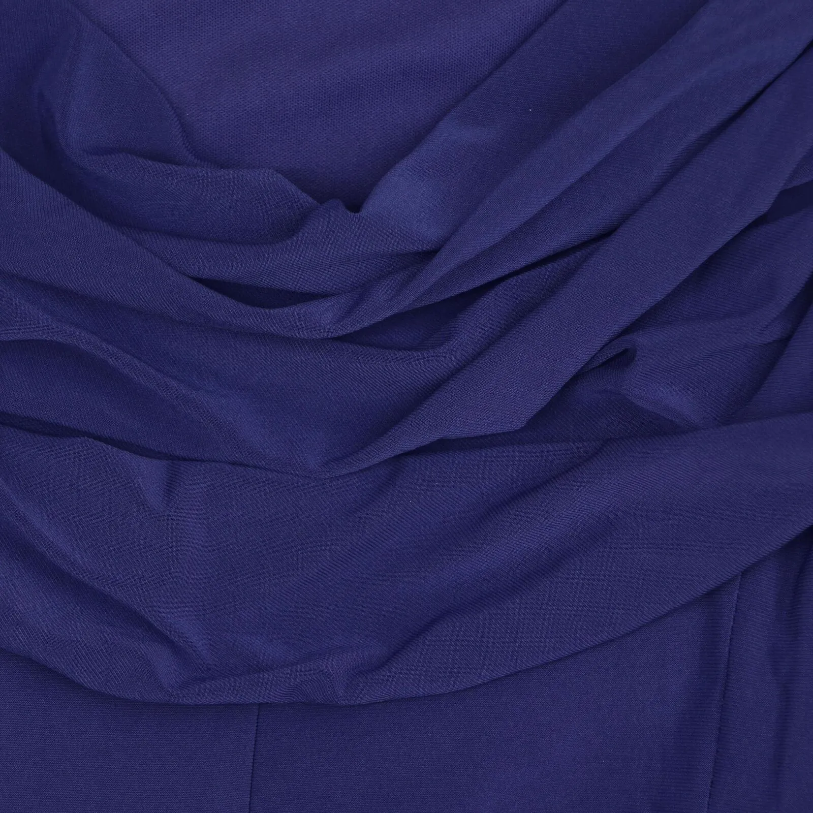 Alex Evenings Petite Brocade Bodice Empire Waist Gown Royal Blue 16P