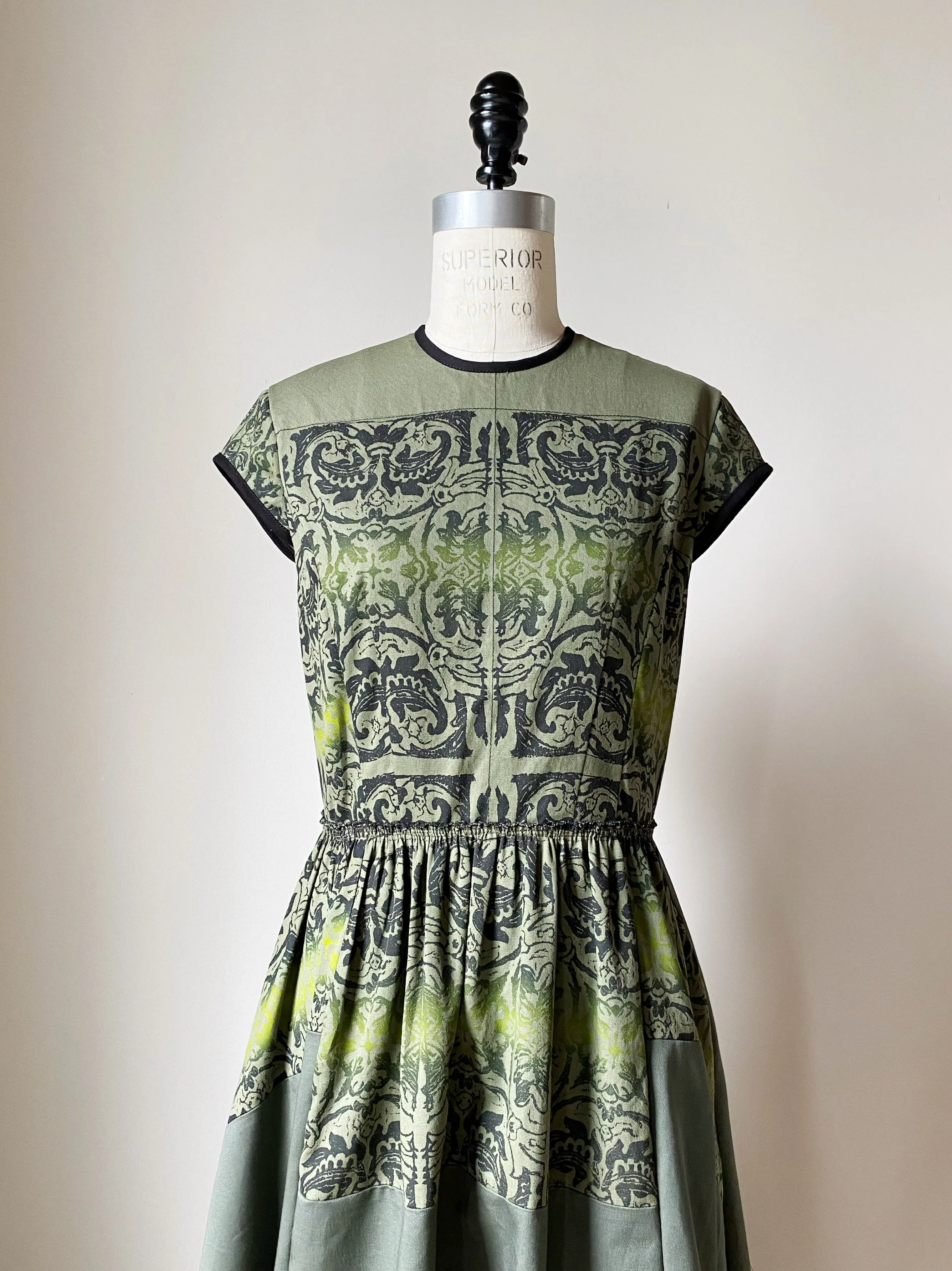 arena ny lillian dress in army