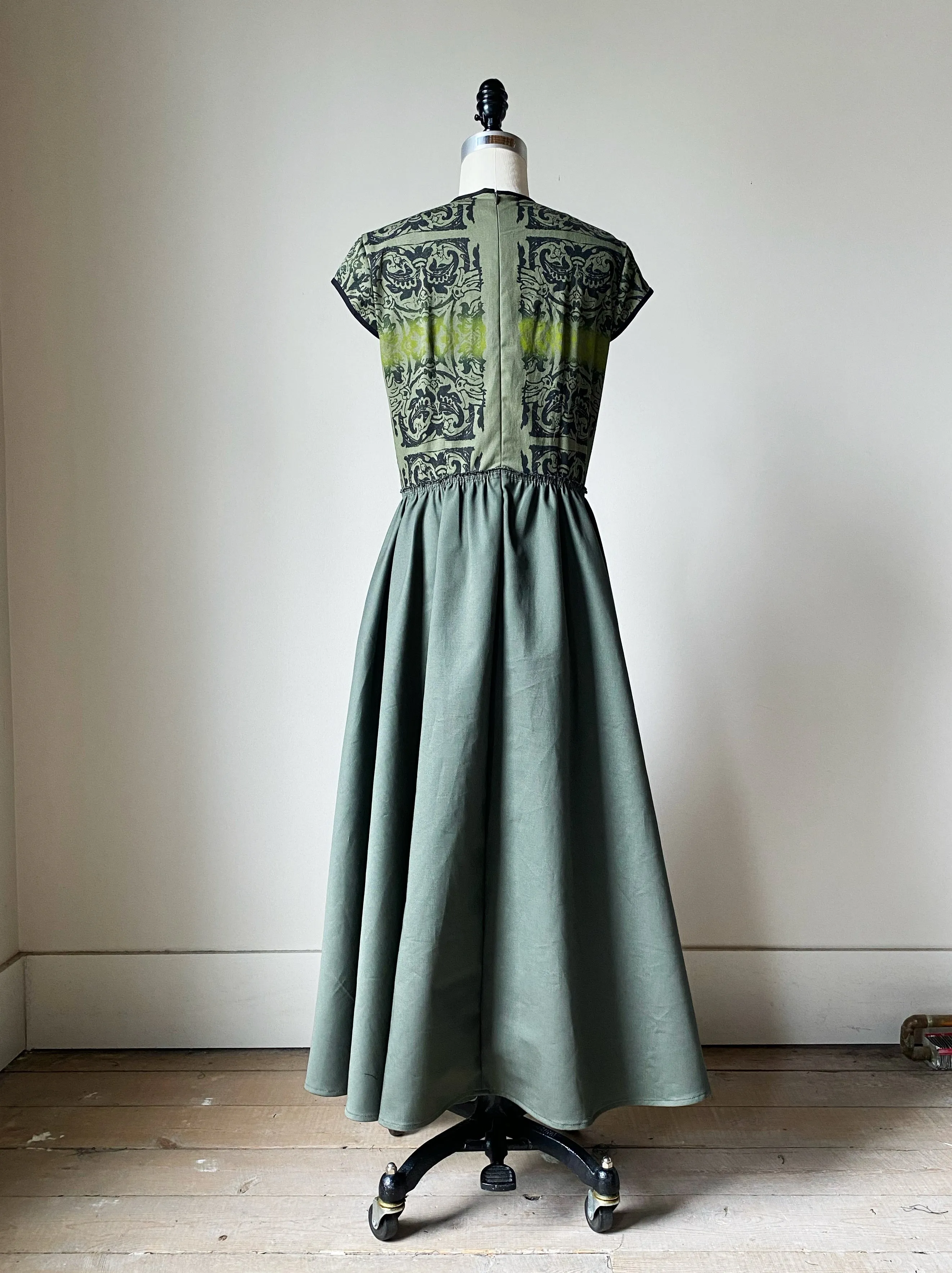 arena ny lillian dress in army
