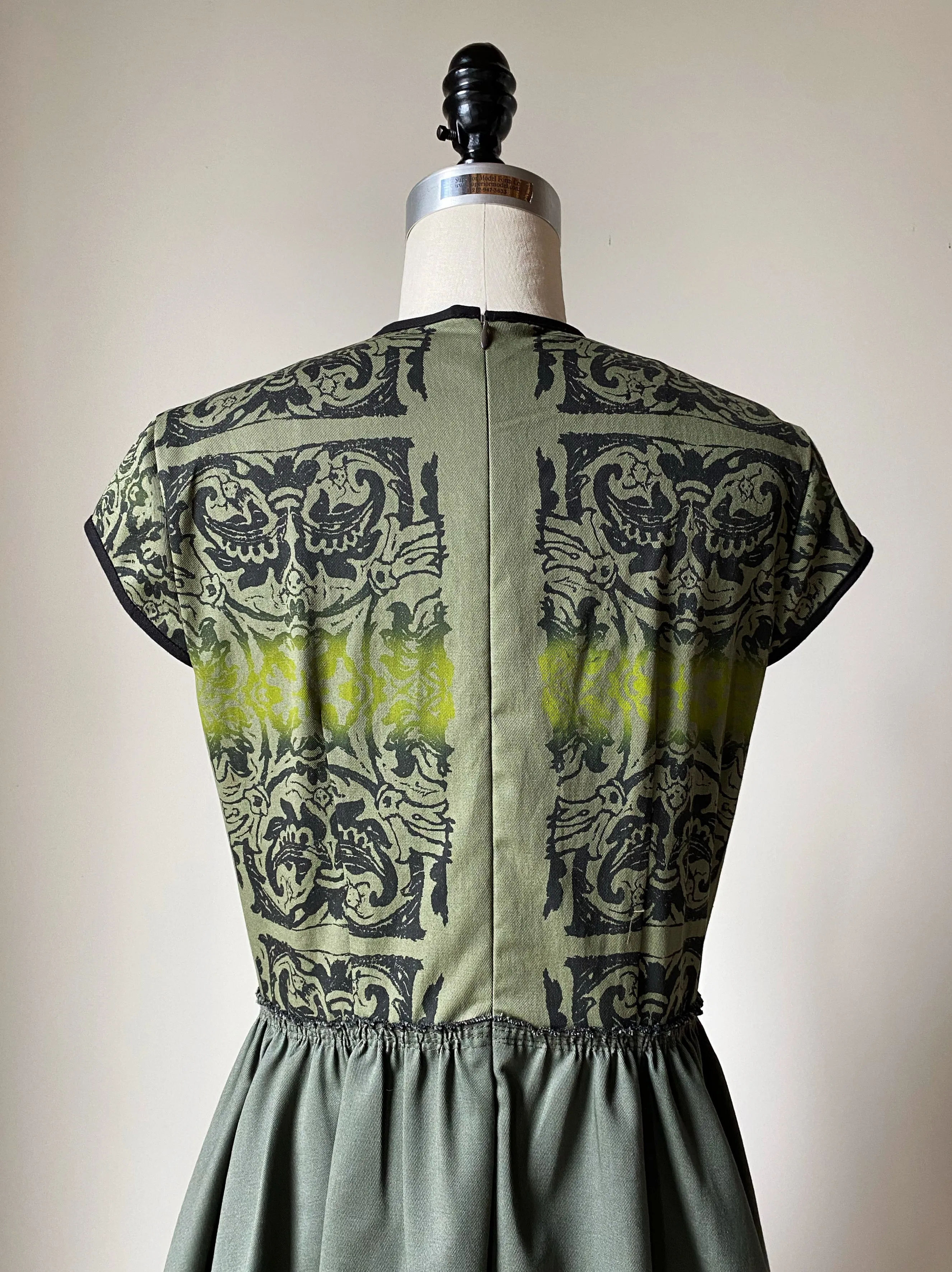 arena ny lillian dress in army