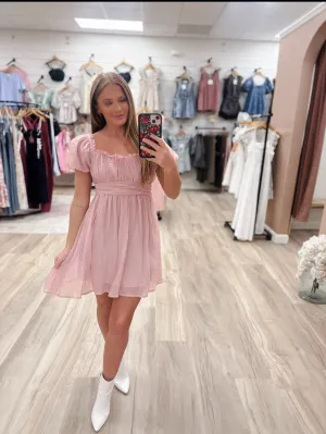 Ava Mae Pink Dress