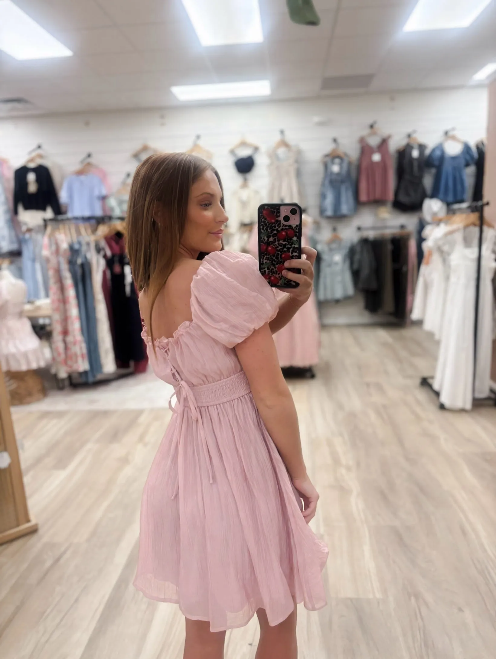 Ava Mae Pink Dress