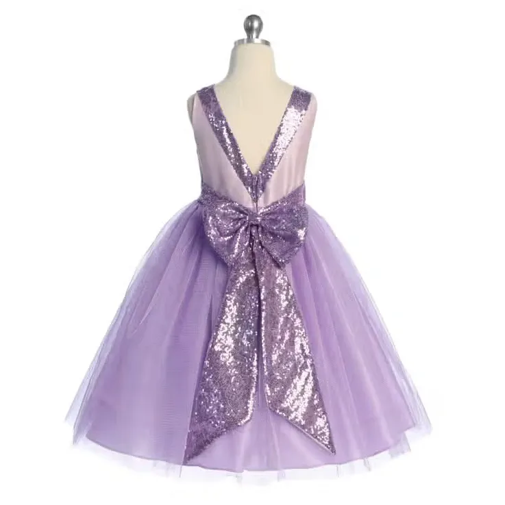 Baby Belle of the Ball Dress - Lilac Shimmer