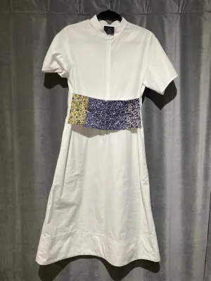 Barney's NY Shortsleeve Cotton Dress with Attached Corset