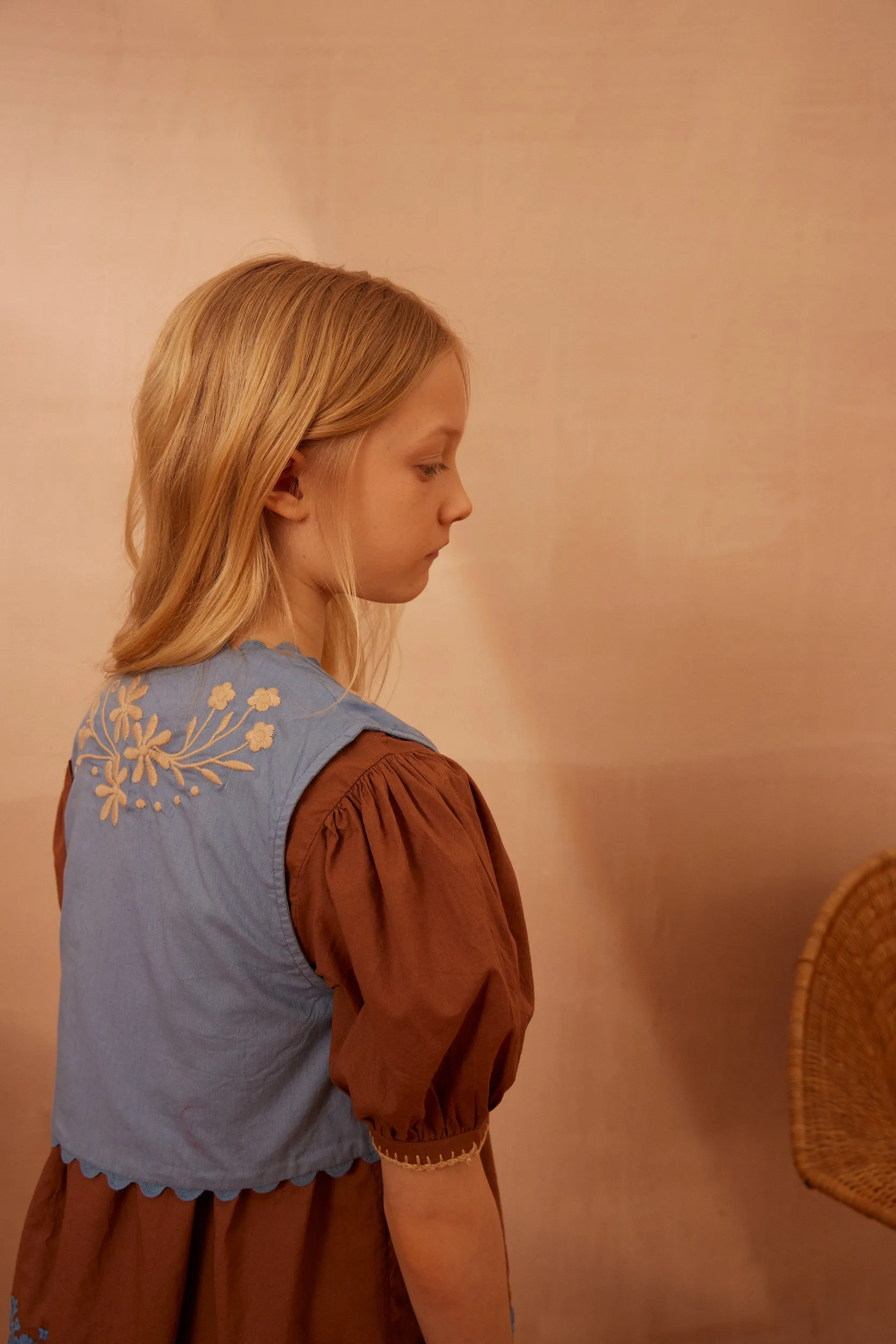 Bonnie Gilet - Cornflower