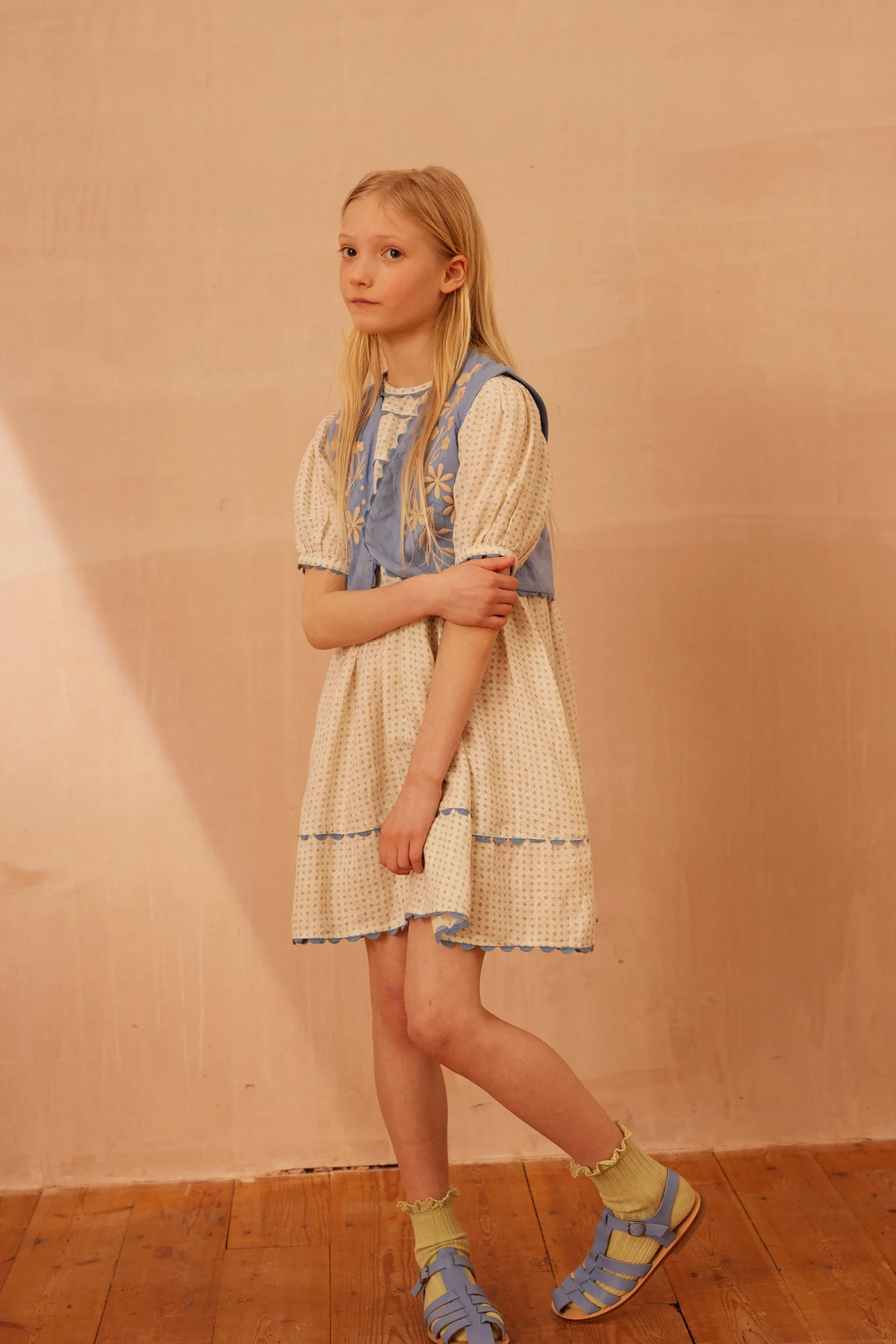 Bonnie Gilet - Cornflower