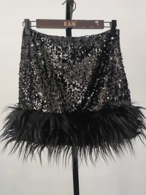 Bright Silk Skirt