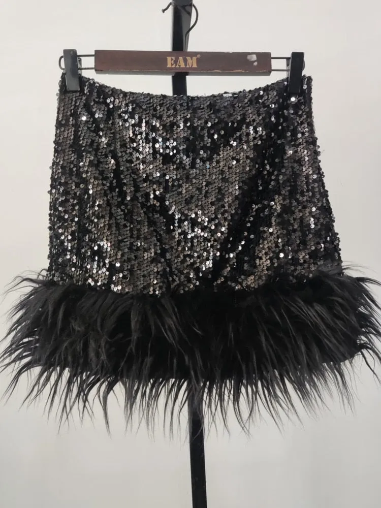 Bright Silk Skirt