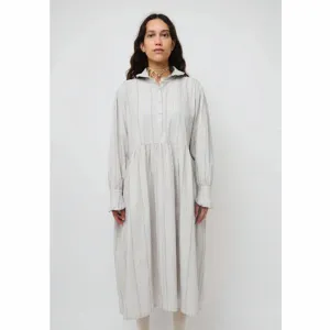 Cawley Studio Lydbrook Dress Blue / Brown / White