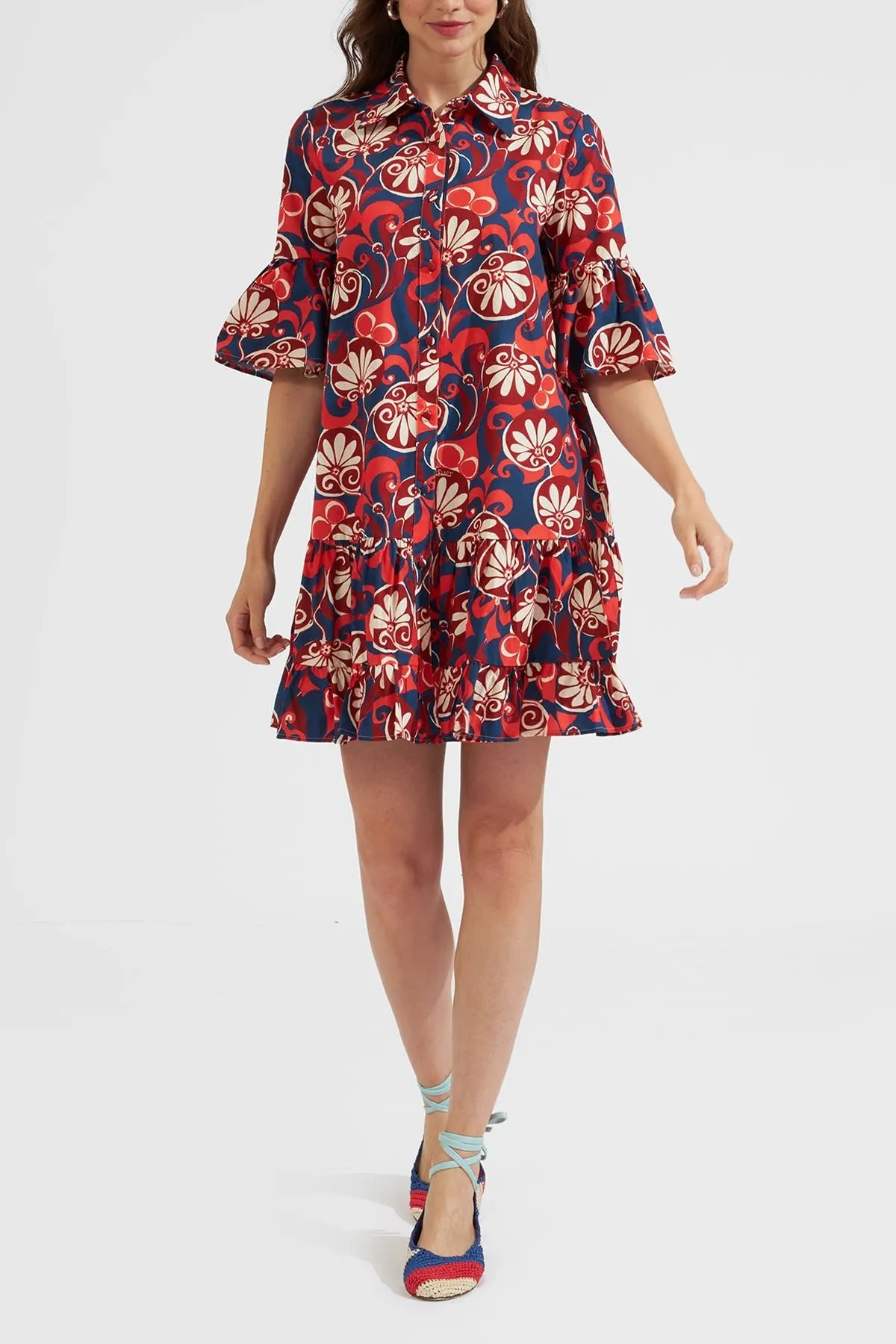 Choux Dress in Moonflower