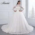 Chrystal Taylor Sweetheart Mermaid Pearls Lace Wedding Dresses