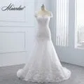 Chrystal Taylor Sweetheart Mermaid Pearls Lace Wedding Dresses
