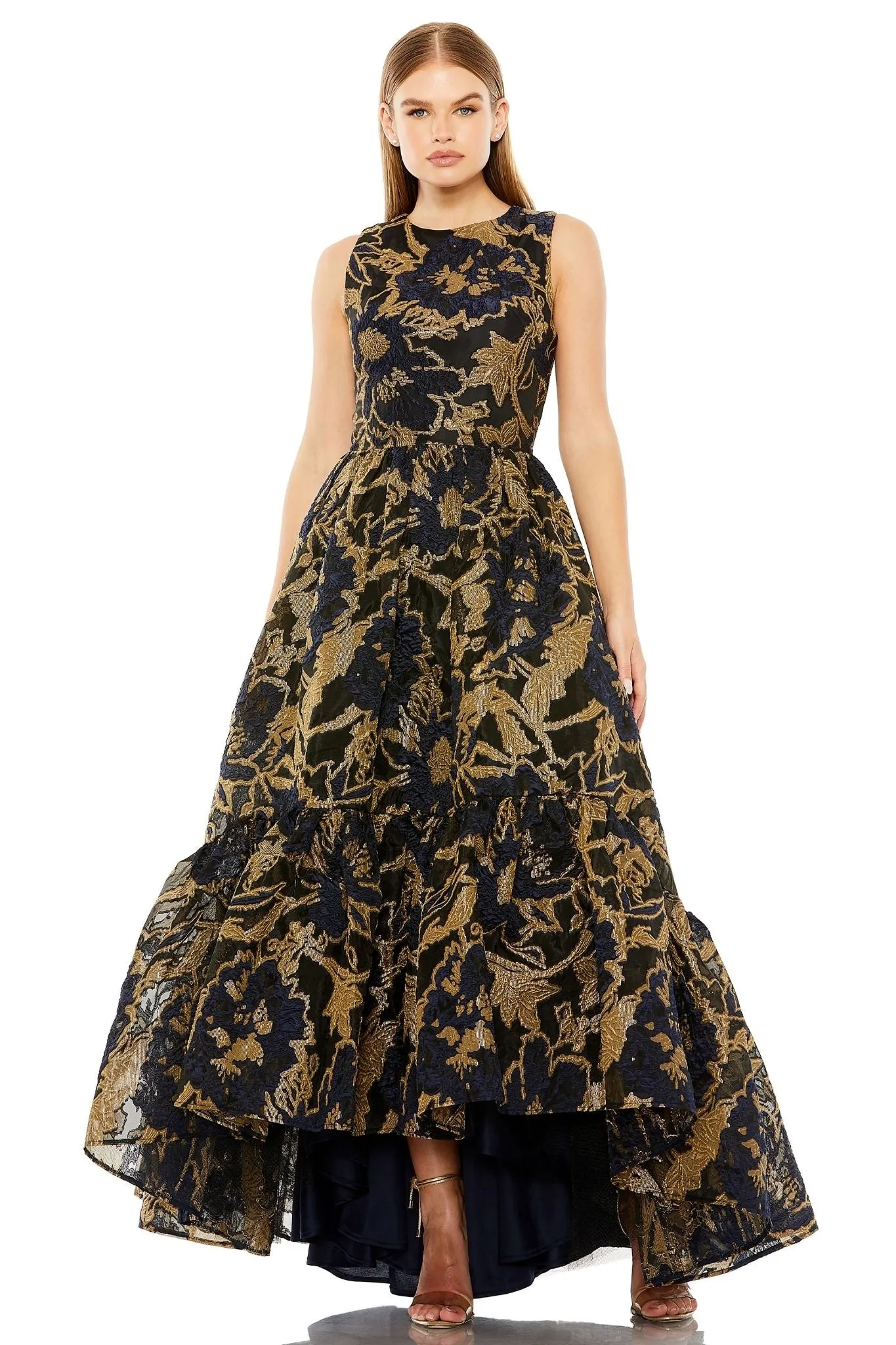 Claudia High-Low Gown by Mac Duggal - RENTAL