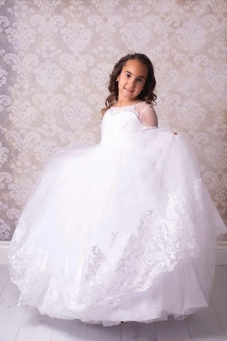 Columbus Girls First Communion Dress