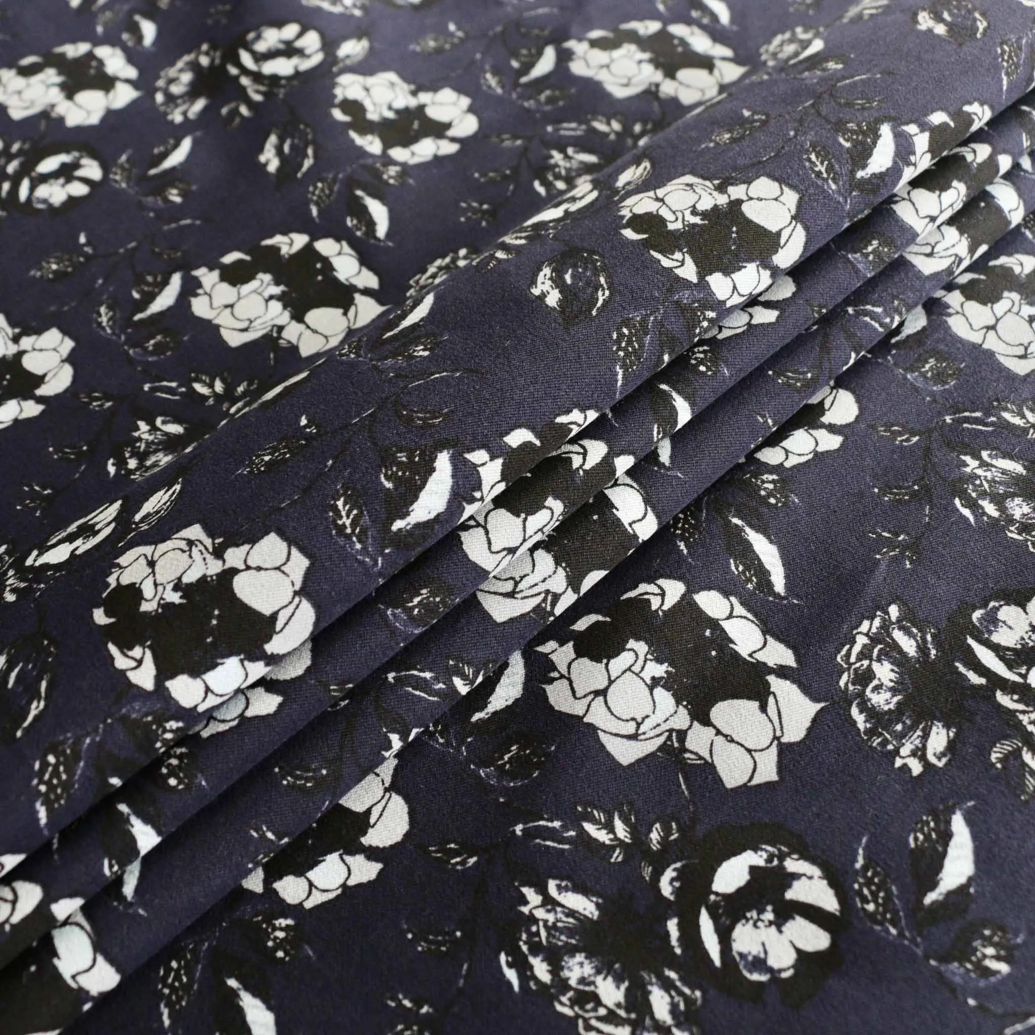 Cotton Twill Fabric - Mixed flower design
