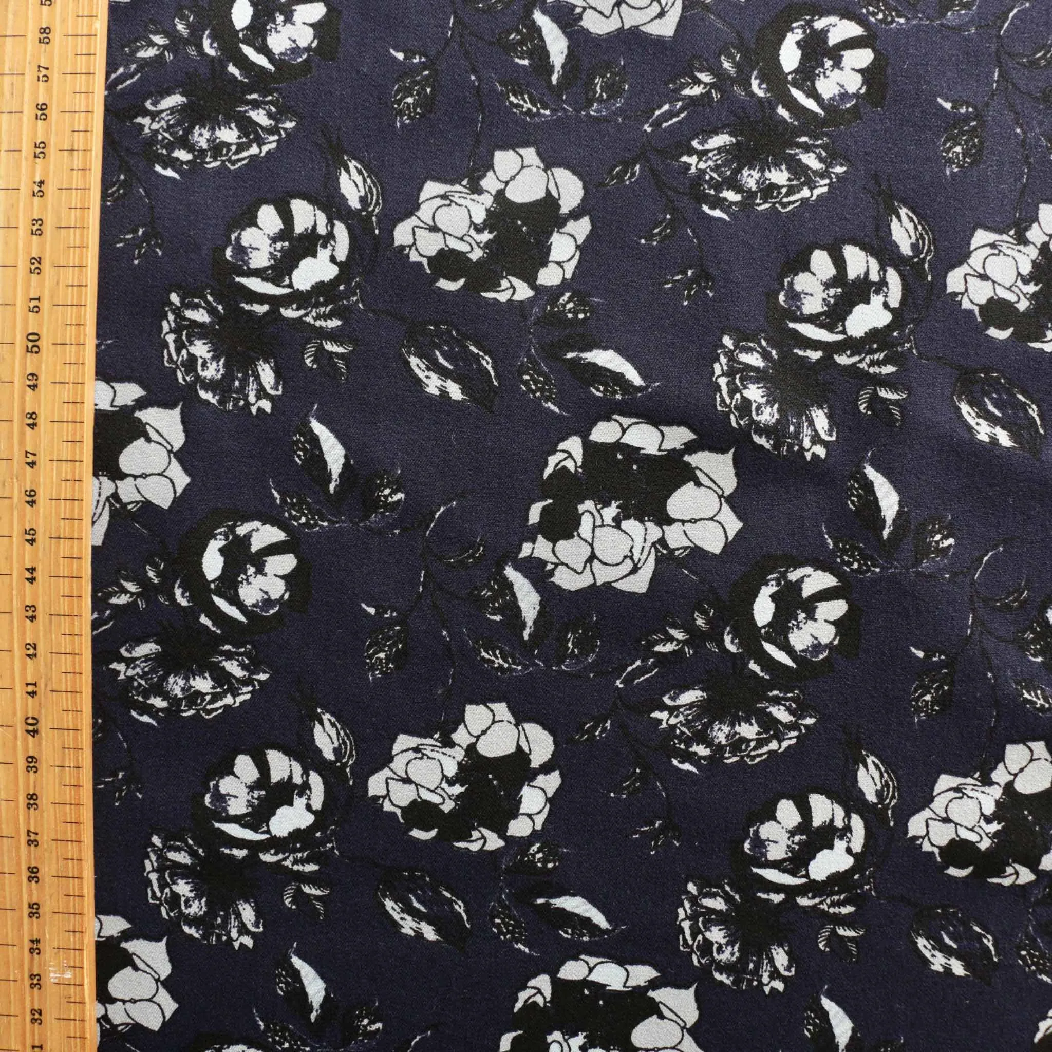 Cotton Twill Fabric - Mixed flower design