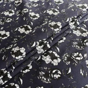 Cotton Twill Fabric - Mixed flower design
