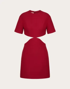 Crepe Couture Short Dress