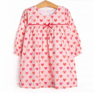 Cross My Heart Cutie Dress, Pink