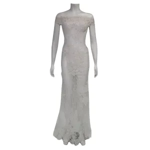 CUSTOM USAMA ISHTAY LACE GOWN