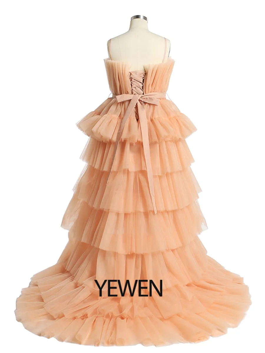 Cute Tulle Girl Dress for Photo Shoot Kids Party Ball Gown Flower Girl Dresses Children's Party Dress for Wedding