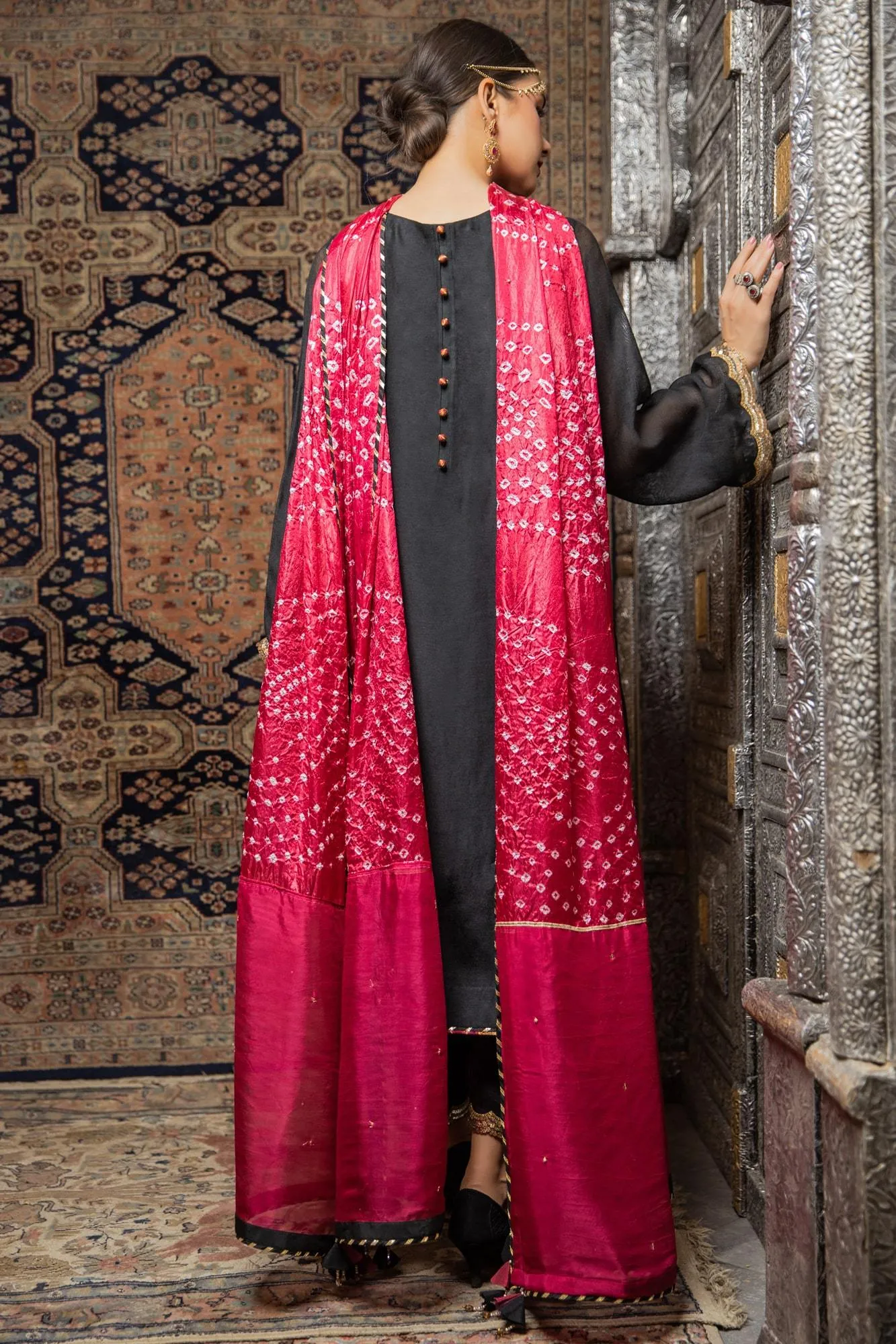 Designer Black Salwar Kameez Pakistani Eid Dresses