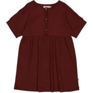 Dress Luanne in Maroon