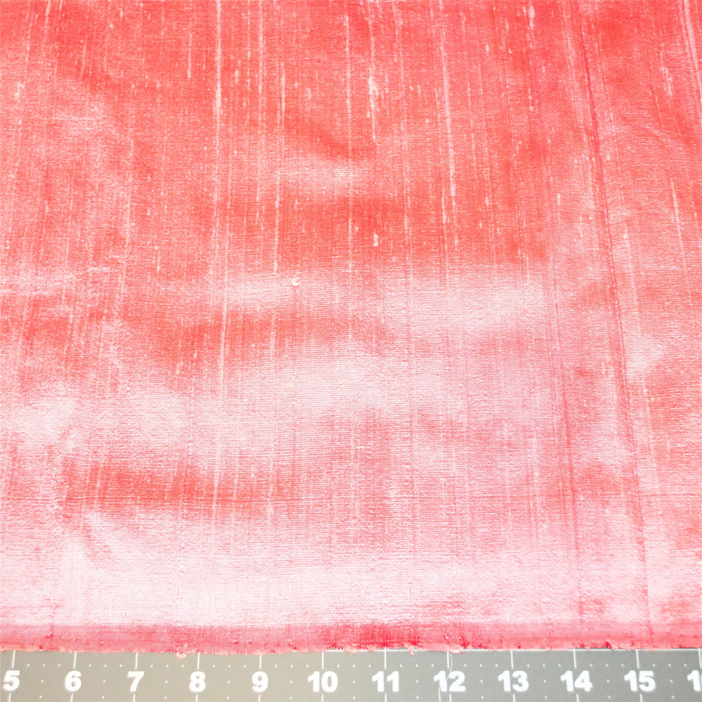 Dupioni Raw Silk Pink