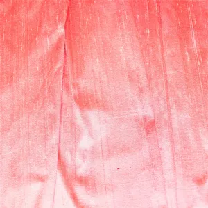 Dupioni Raw Silk Pink