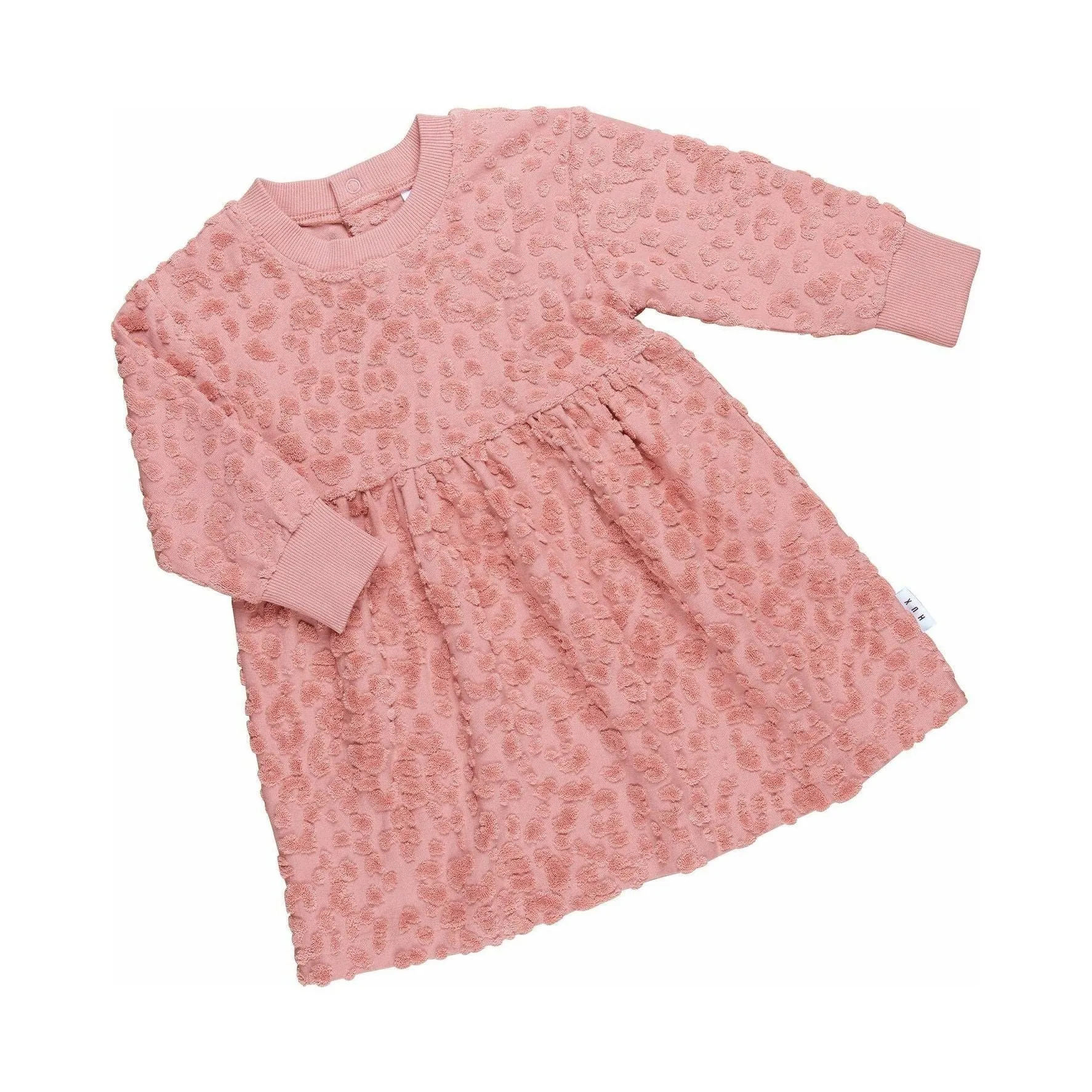 Dusty Rose Terry Dress