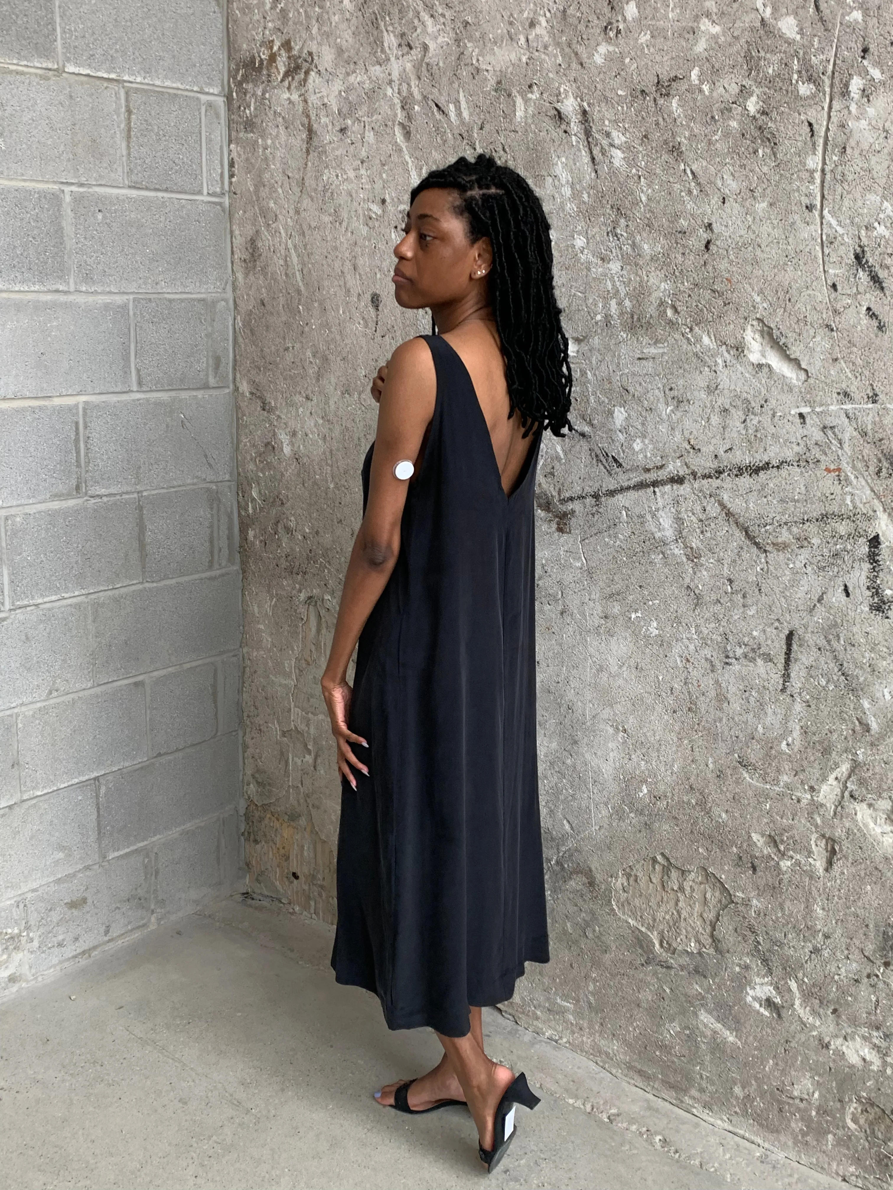 Elizabeth Suzann silk midi dress