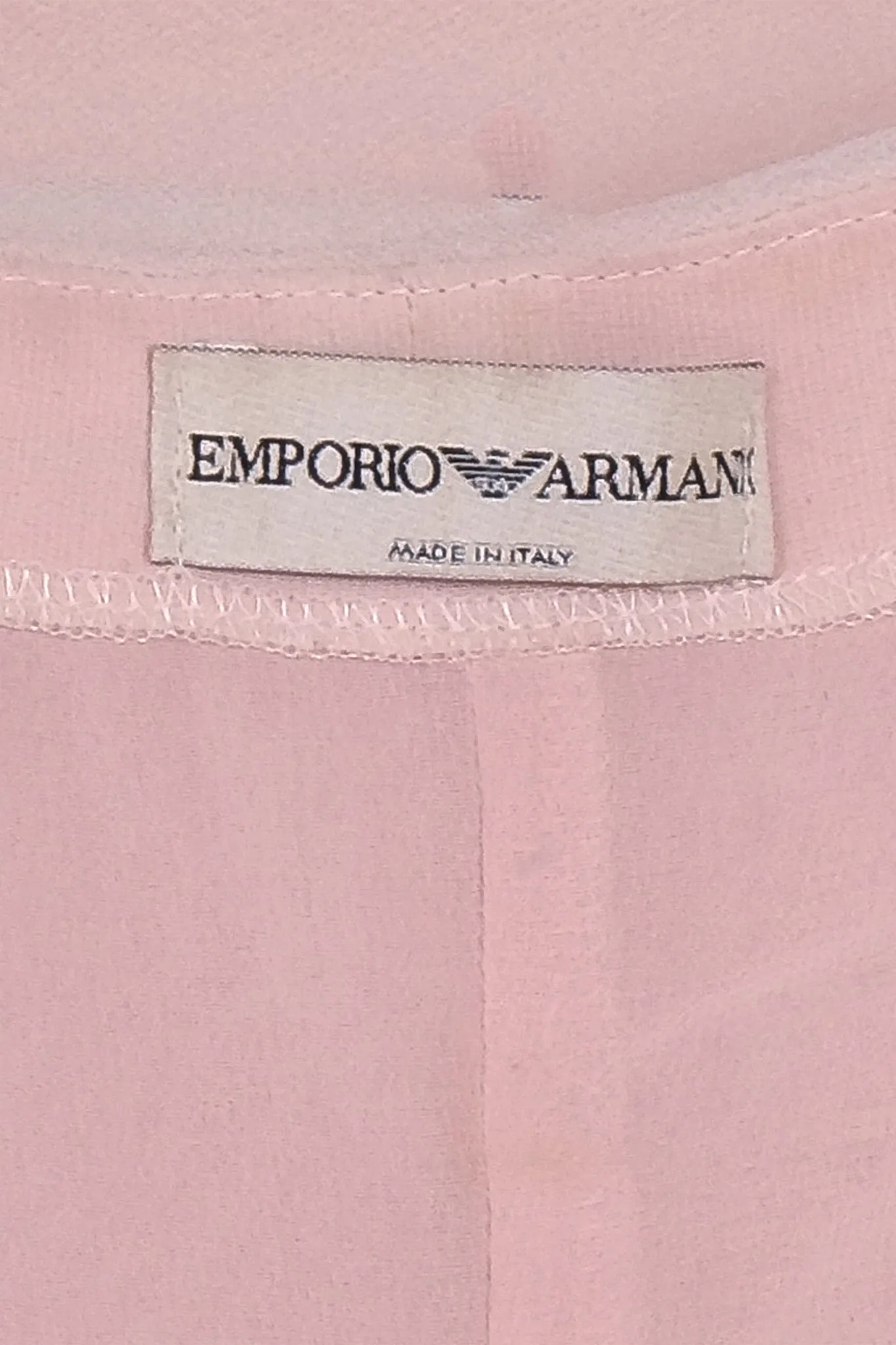 Emporio Armani Fall 2004 Pink Dress