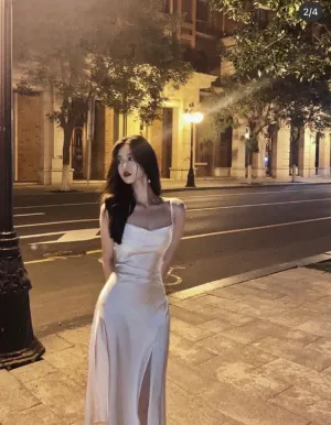 evening dresses long spaghetti strap sexy cheap prom dresses for women     fg1409