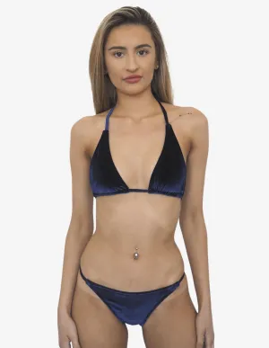 FAWCETT BIKINI NAVY VELVET