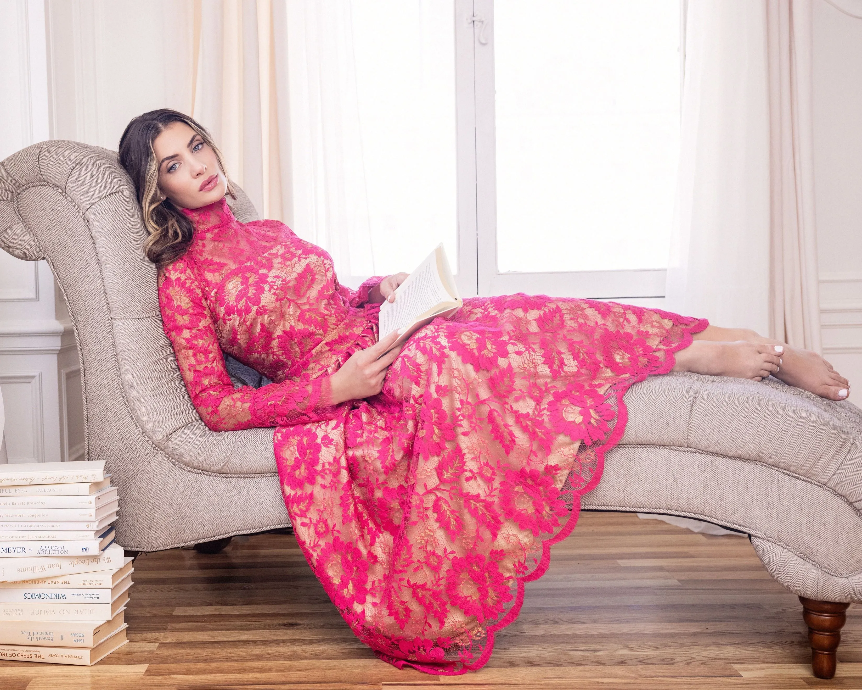 French Lace Dress