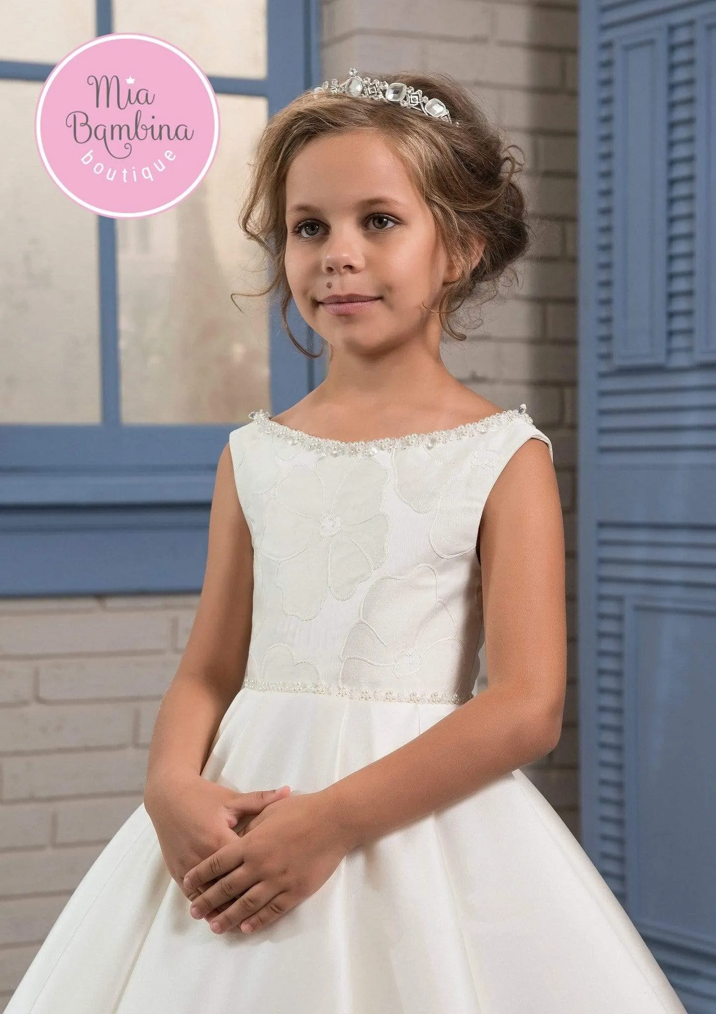 Fresno Gown in Ivory