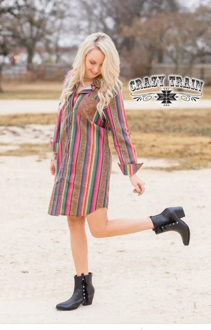 Giddy Up Button Down