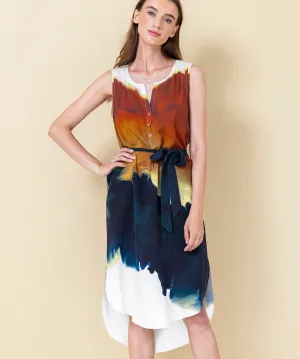 go cas' dress print