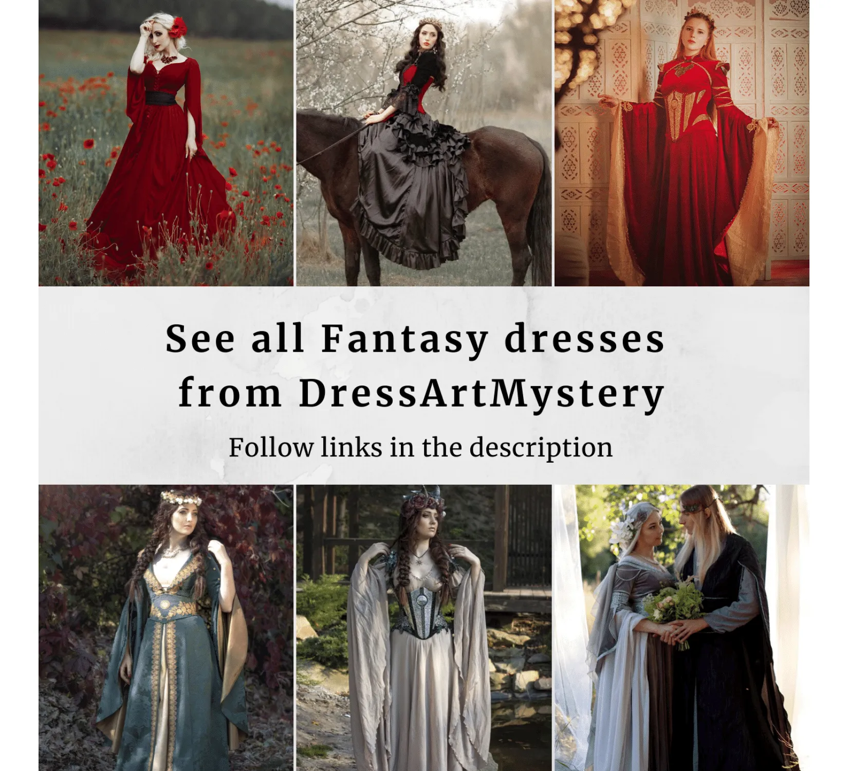 Gothic dragon style dress with ombre chiffon skirt