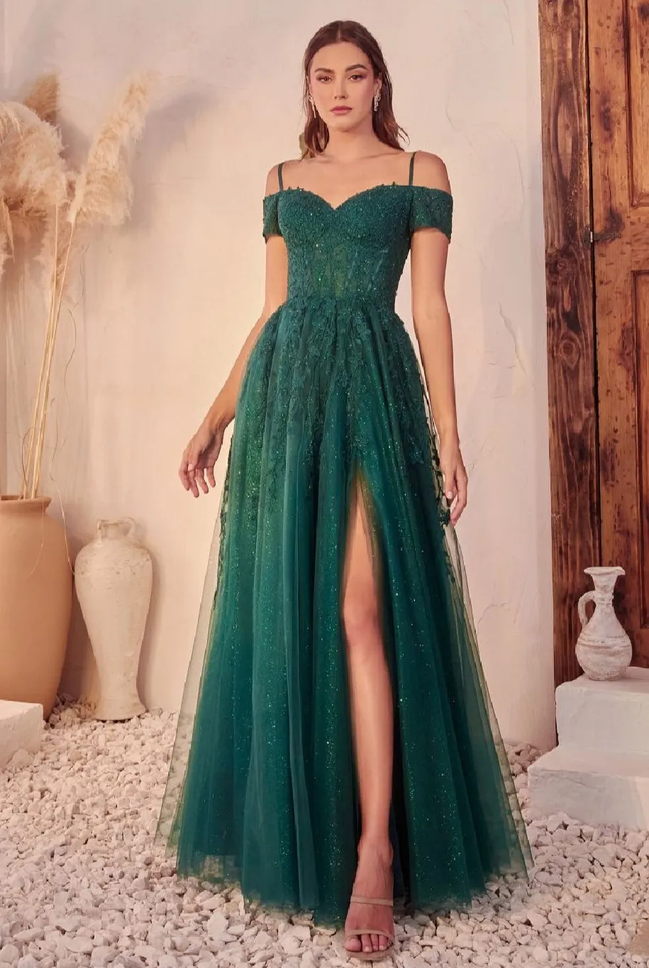 LaDivine by Cinderella Divine Evening Gown C154