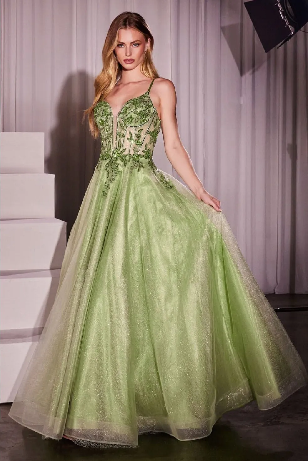 LaDivine by Cinderella Divine Evening Gown CC0881