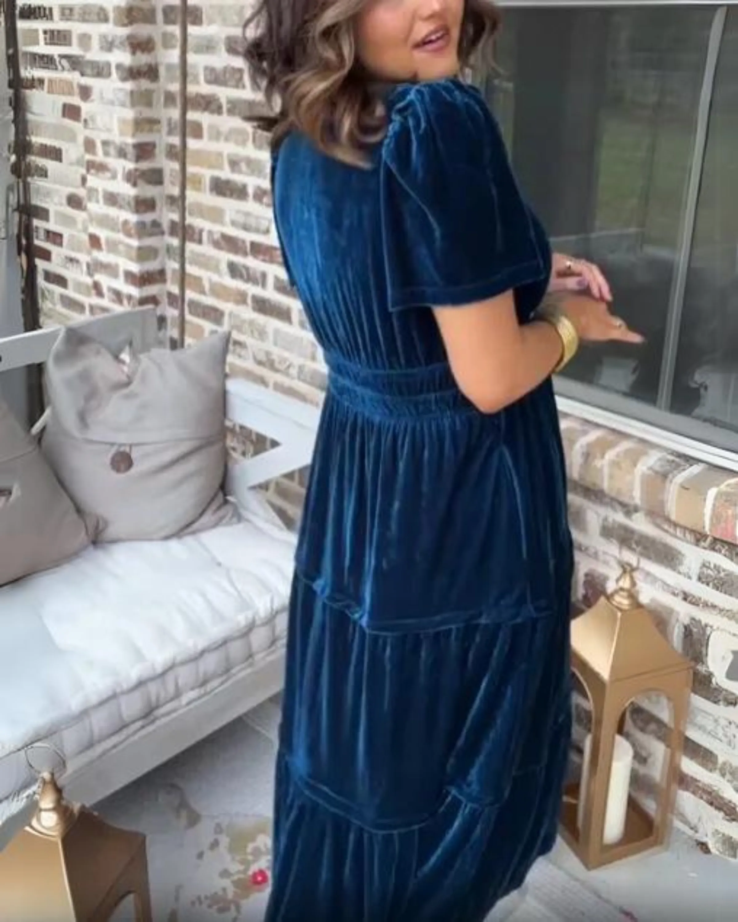 LALI - VELVET MAXI DRESS