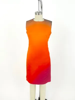 Lanvin Gradient Sheath Dress