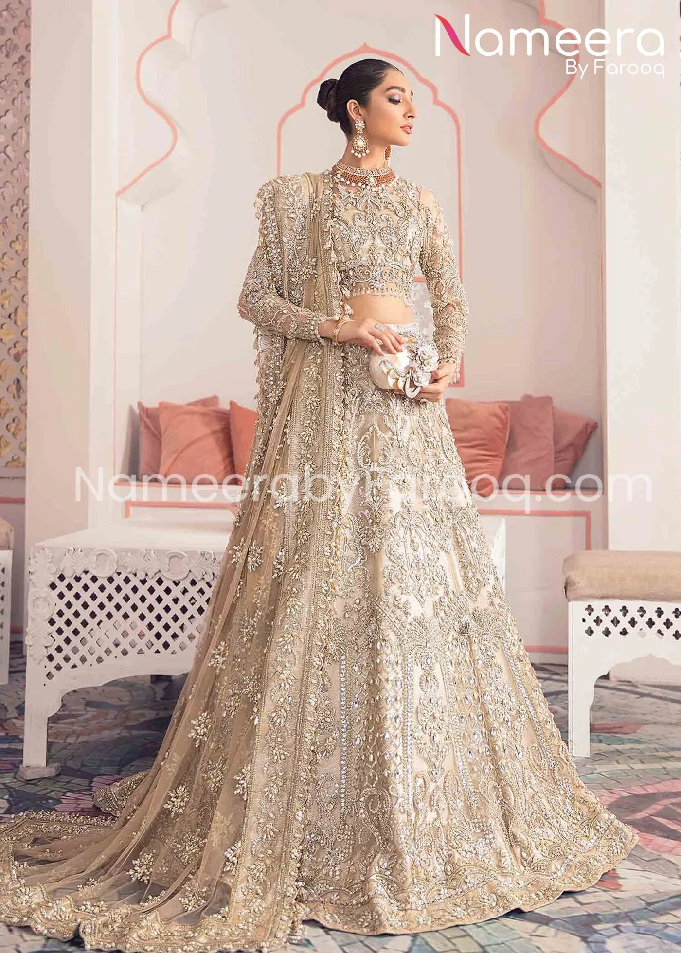 Latest Embroidered Special Wedding Lehenga Choli #BN197