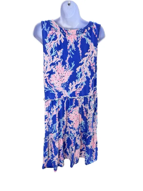 Lilly Pulitzer Women Size L blue & pink Dresses