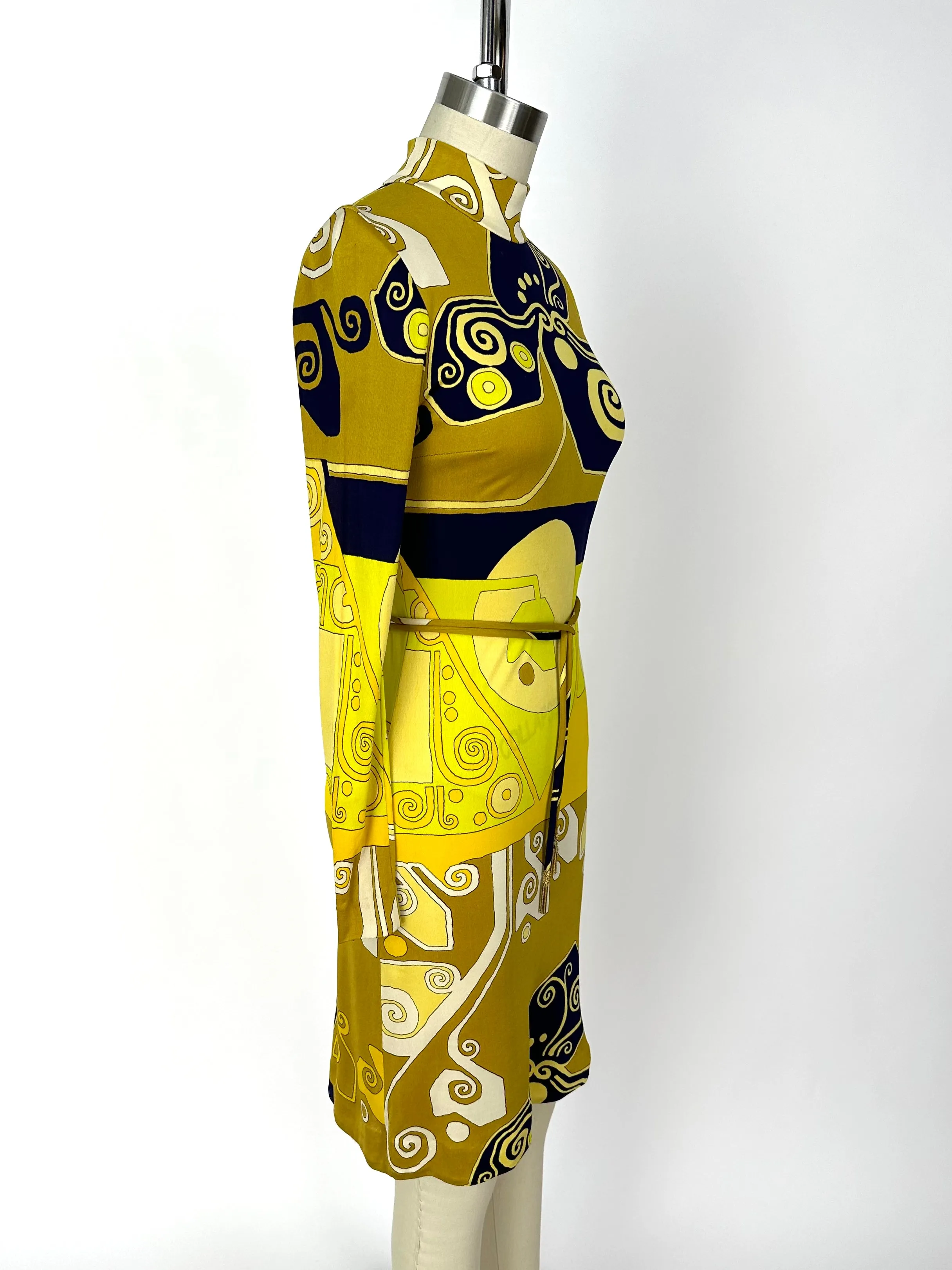 Léonard Silk Printed Dress