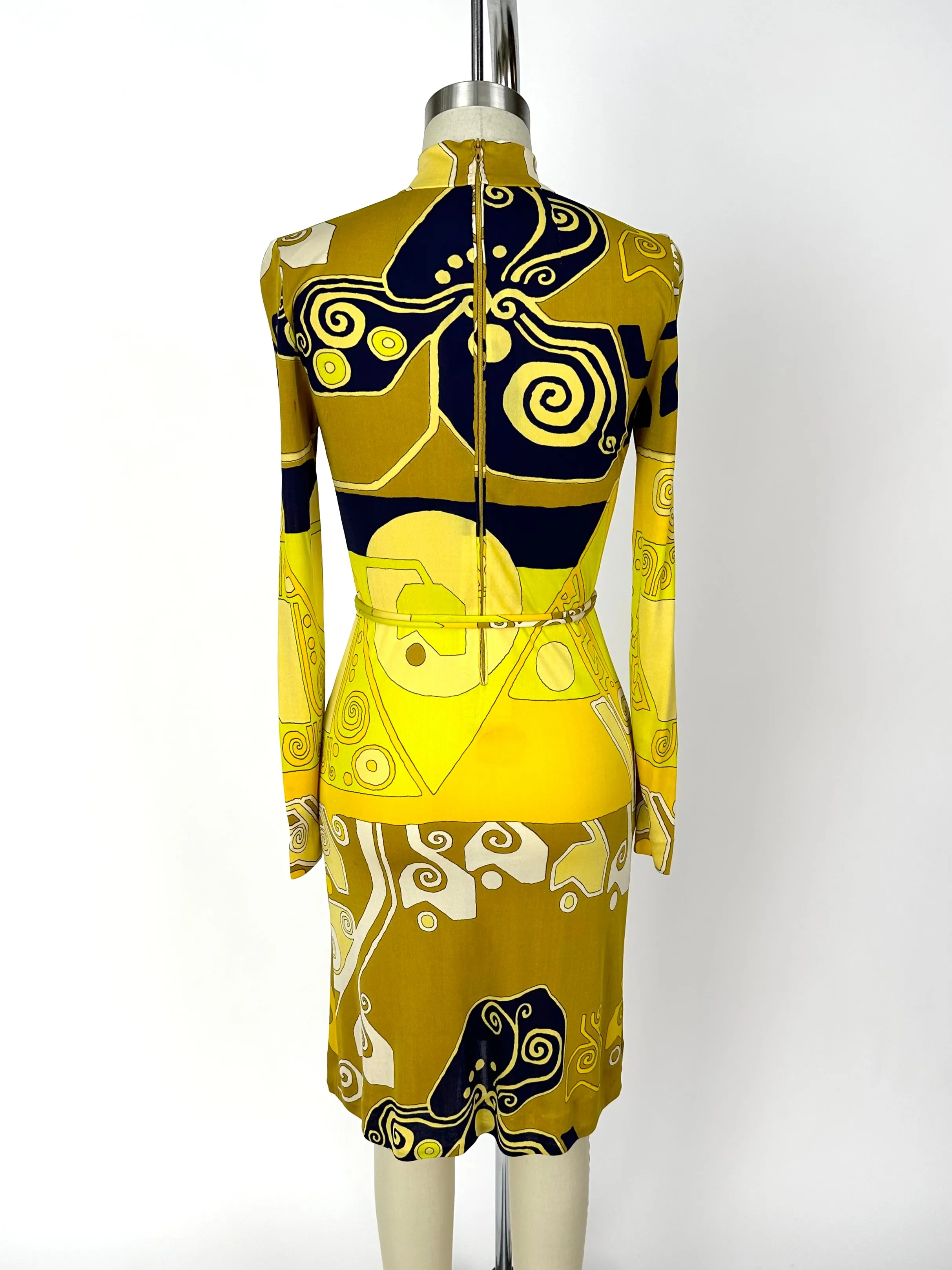 Léonard Silk Printed Dress